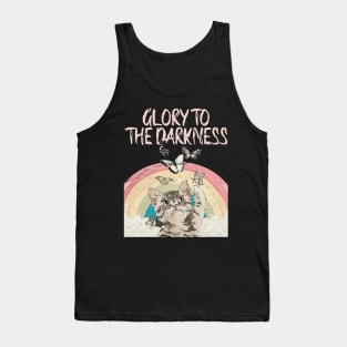 glory to the darkness cat lover Tank Top